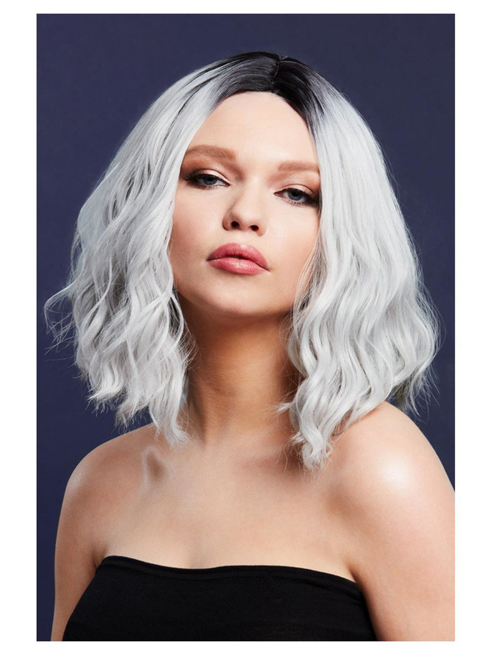 Fever Cara Wig - Two Toned Blend - Ice Silver - Not Very Vanilla