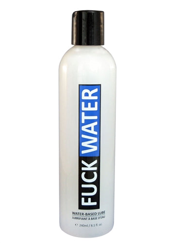 Fuck Water Water-Based Lubricant - 8 Fl. Oz. - Not Very Vanilla