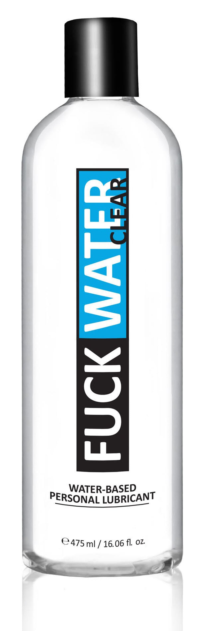 Fuck Water Clear 16oz Water Bases Lubricant - Not Very Vanilla