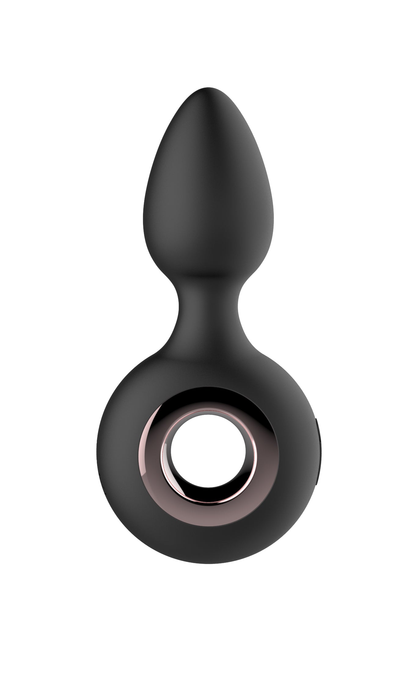 Gender Fluid Tremor Ring Plug Anal Vibe - Black - Not Very Vanilla