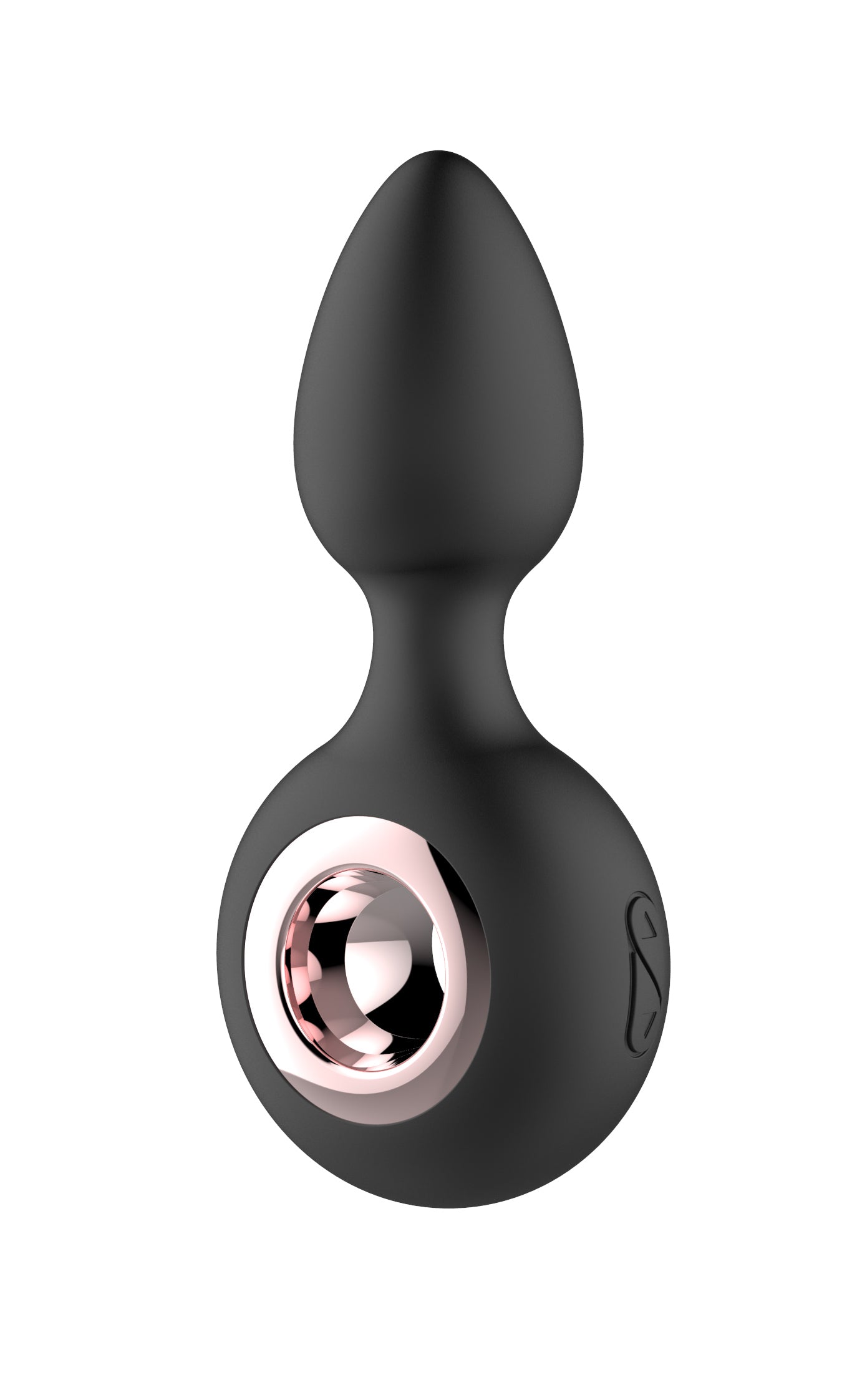 Gender Fluid Tremor Ring Plug Anal Vibe - Black - Not Very Vanilla