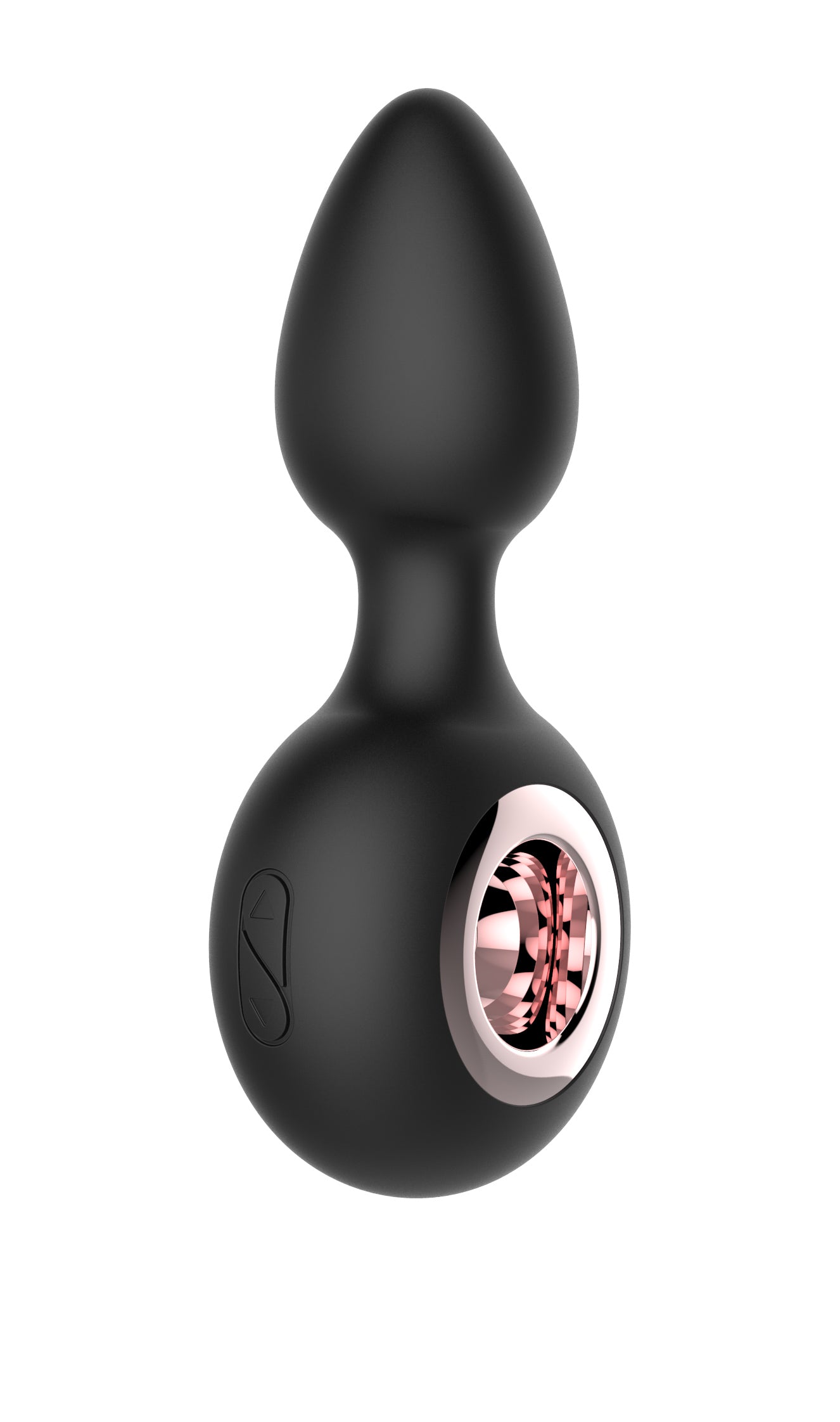 Gender Fluid Tremor Ring Plug Anal Vibe - Black - Not Very Vanilla