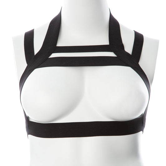 Gender Fluid Majesty Harness - Small-Large - Black - Not Very Vanilla