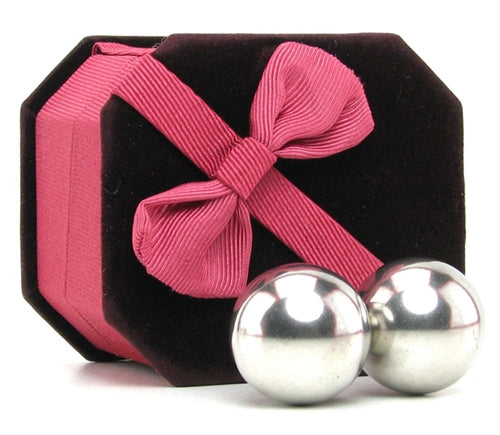 Sirs Geisha Balls - Medium - Silver - Not Very Vanilla