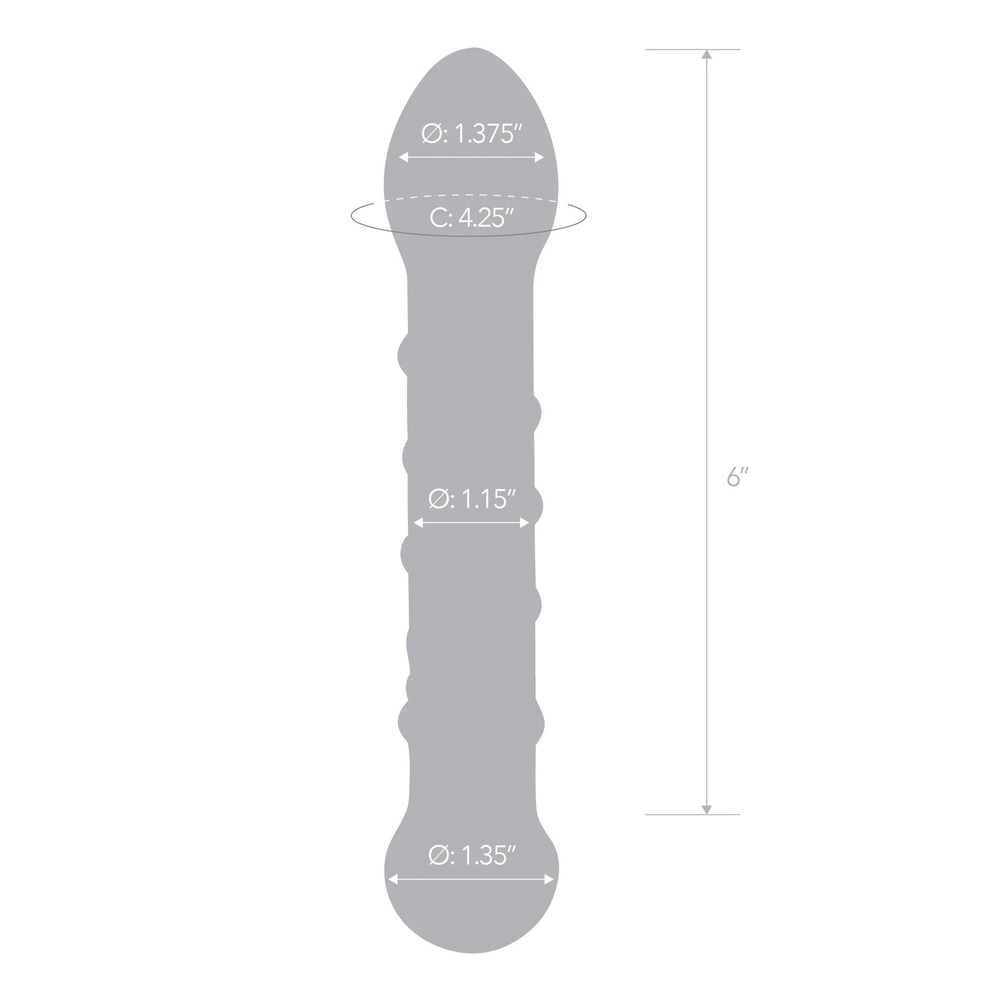 Spiral Staircase Full Tip Dildo - Not Very Vanilla