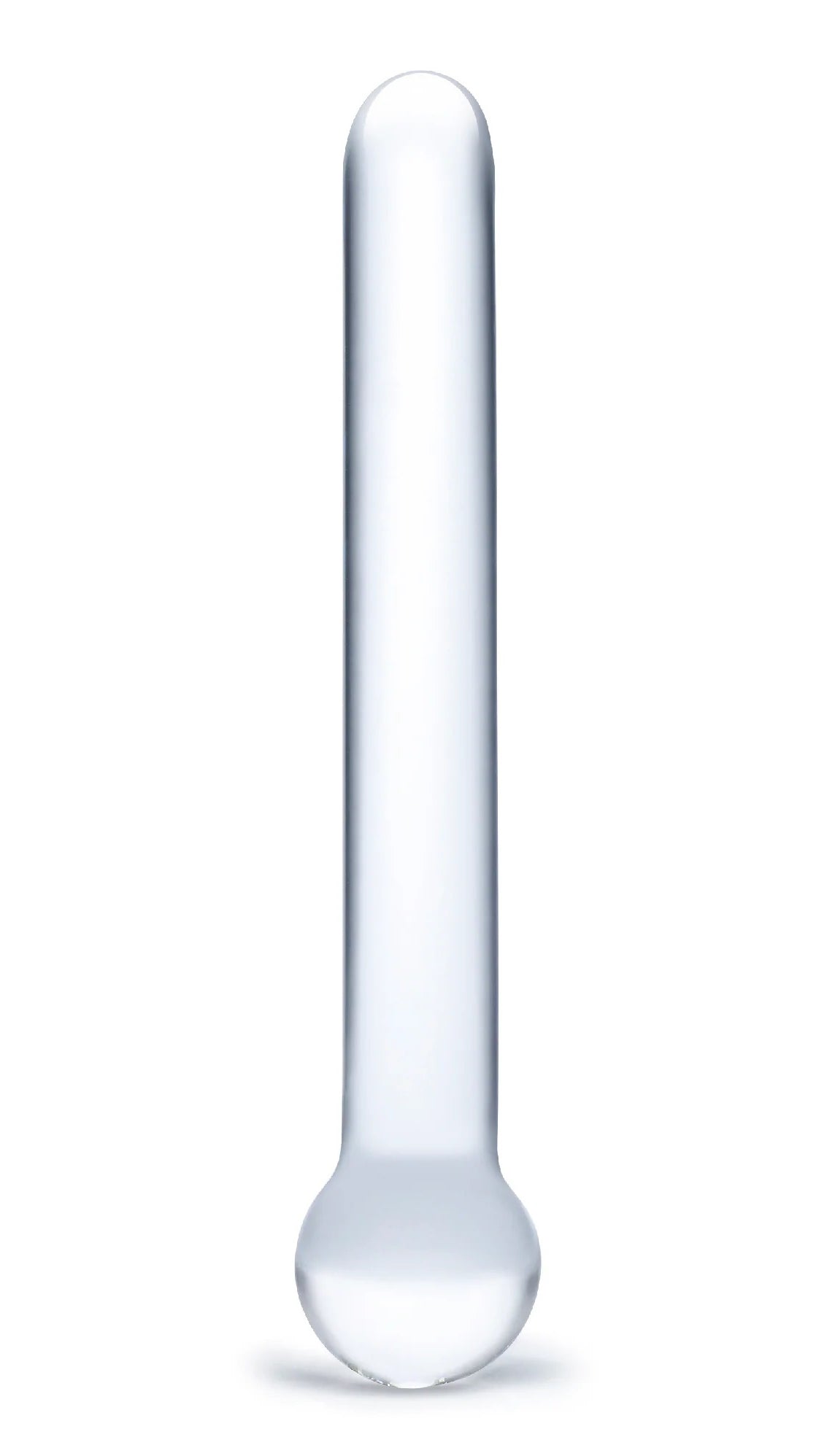 7 Inch Straight Glass Dildo - Not Very Vanilla