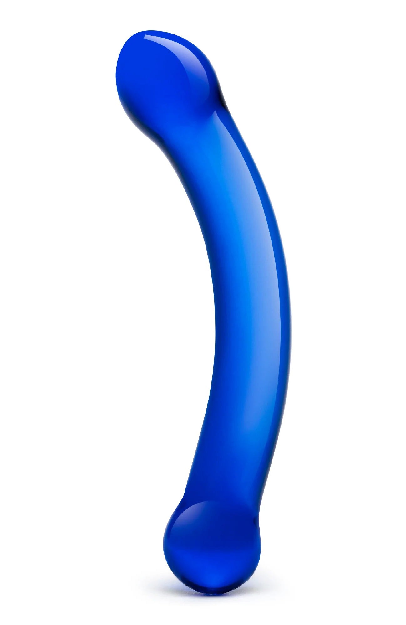 Curved G-Spot 6" Glass Dildo