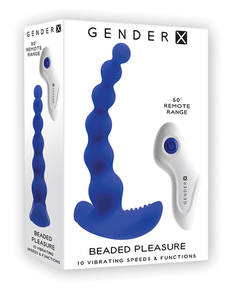 Beaded Pleasure - Blue - Not Very Vanilla