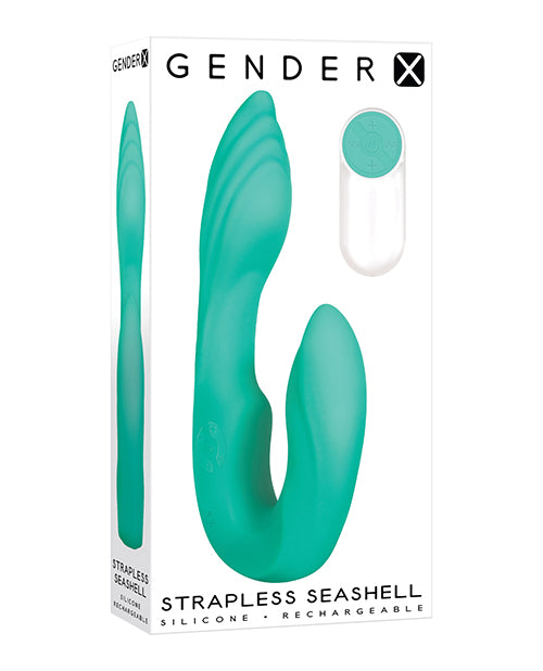 Strapless Seashell - Teal - Not Very Vanilla