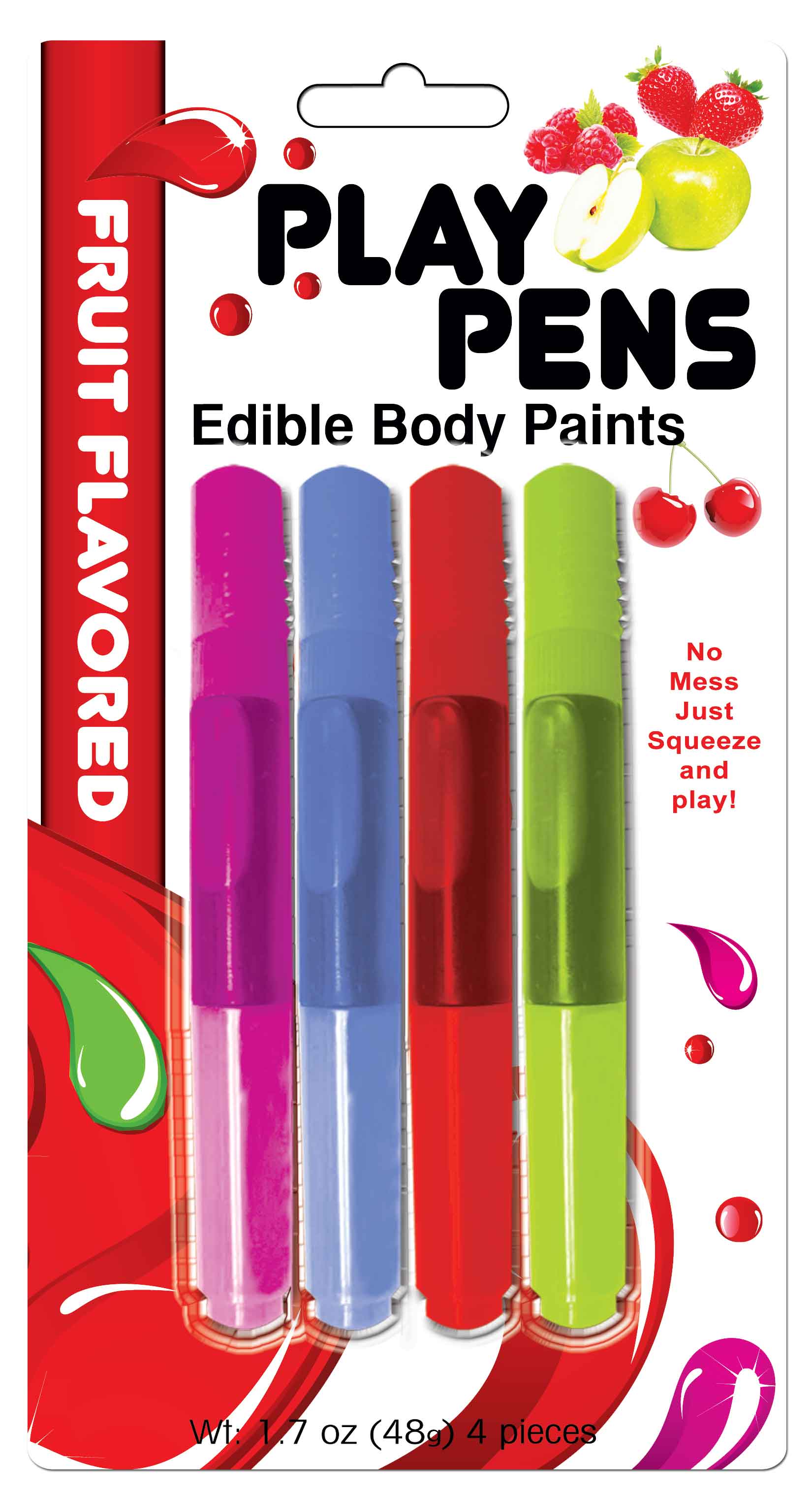 Play Pen Edible Body Paint Brushes - Not Very Vanilla