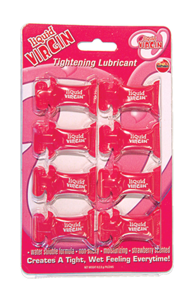 Liquid Virgin Pillow Packs Blister Card - 8 Piece - Not Very Vanilla