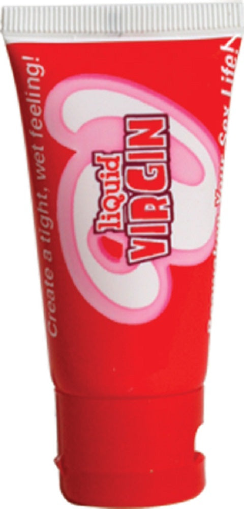 Liquid Virgin 1 Oz Bottle Hang Tab Box - Strawberry Scented - Not Very Vanilla