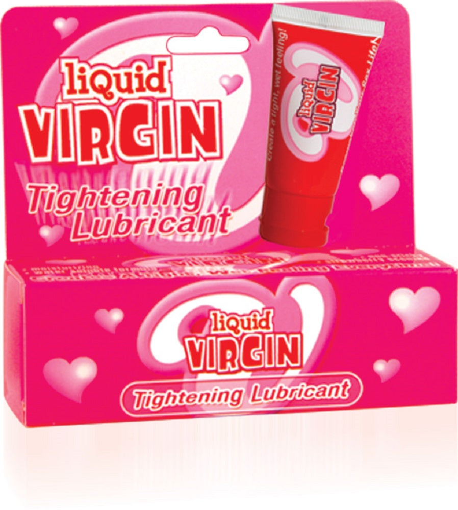 Liquid Virgin 1 Oz Bottle Hang Tab Box - Strawberry Scented - Not Very Vanilla