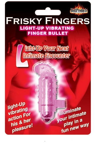 Light Up Frisky Finger - Magenta - Not Very Vanilla