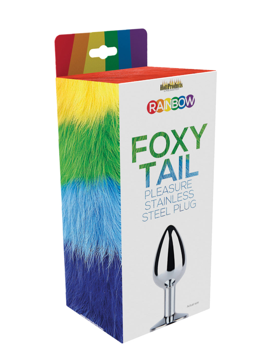 Rainbow Foxy Tail - Not Very Vanilla