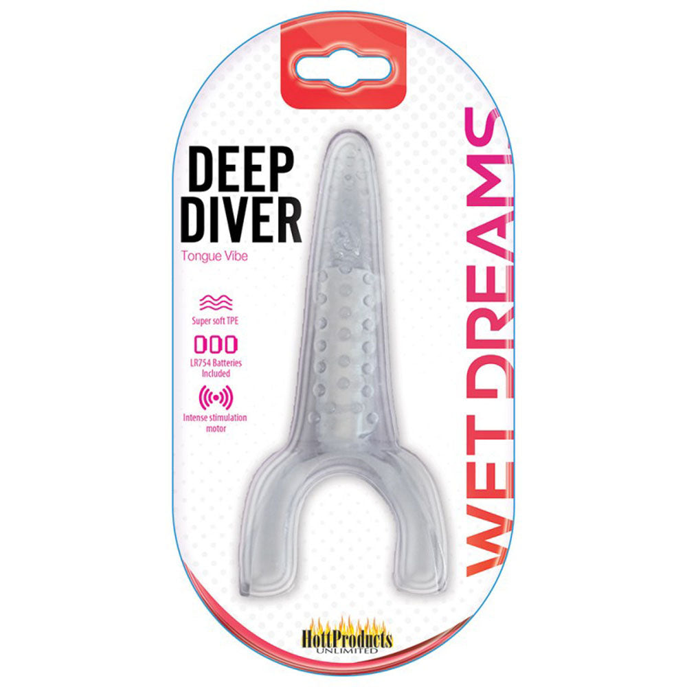 Deep Diver Tongue Vibe - Clear - Not Very Vanilla