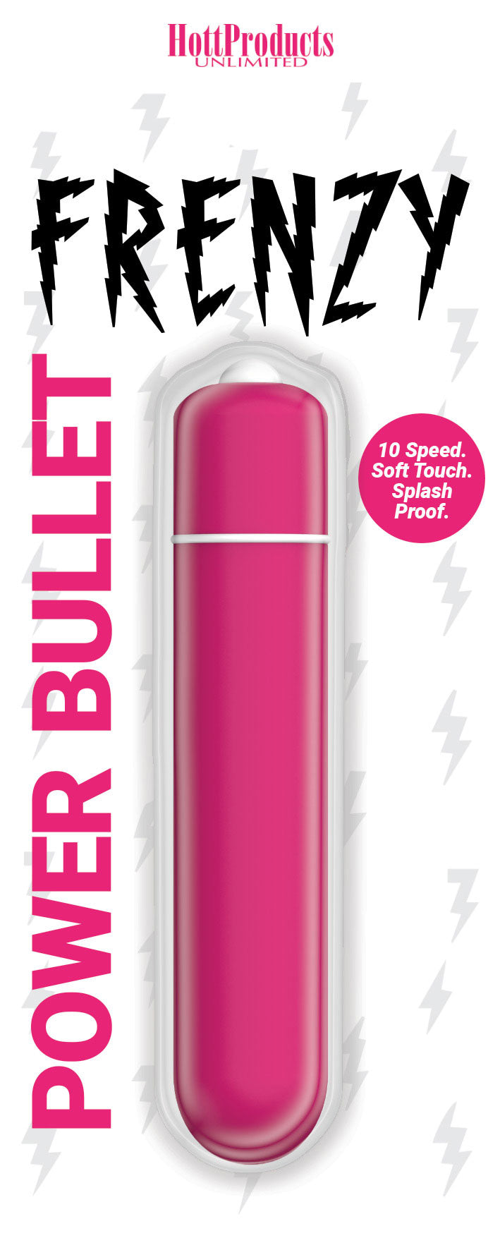 Frenzy - Power Bullet- Pink - Not Very Vanilla