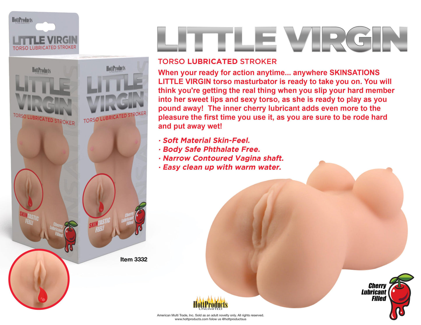 Skinsations - Little Virgin - Not Very Vanilla