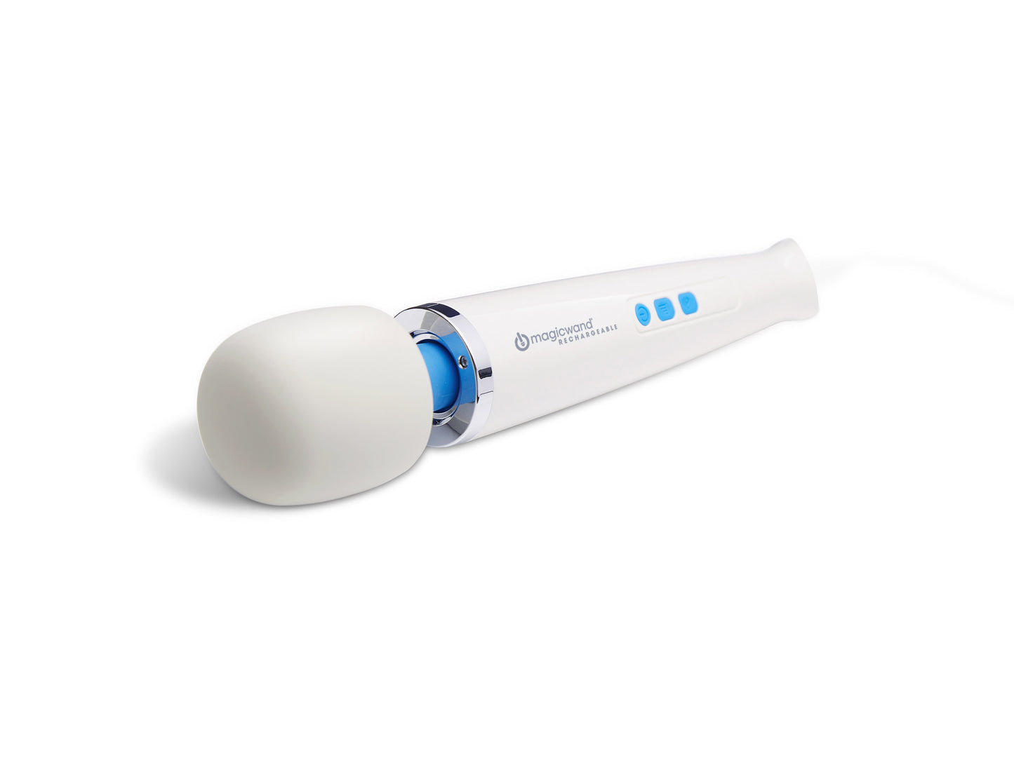 Magic Wand Rechargeable - White - Not Very Vanilla