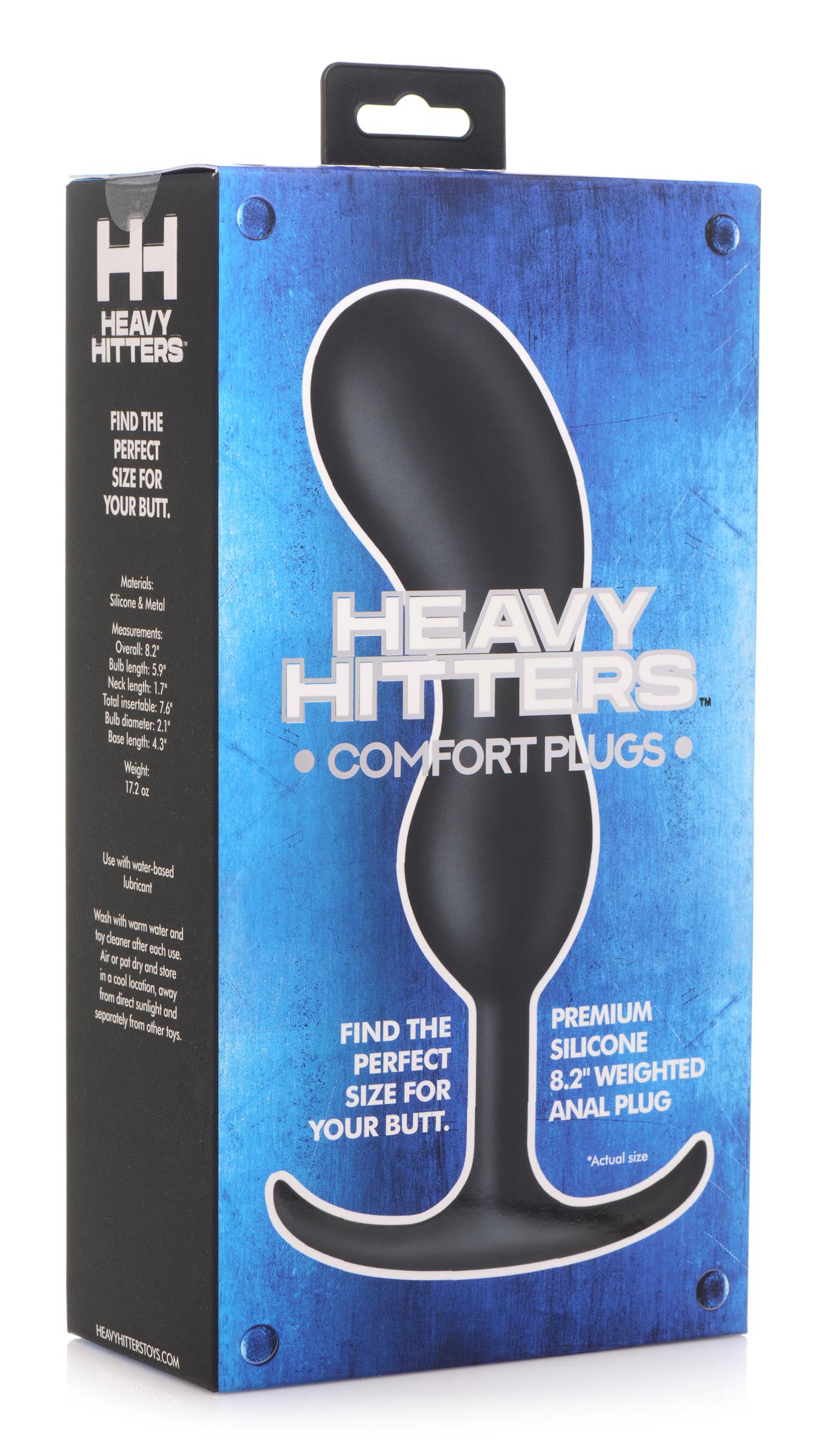 Heavy Hitter - Comfort Plugs - Black - Not Very Vanilla