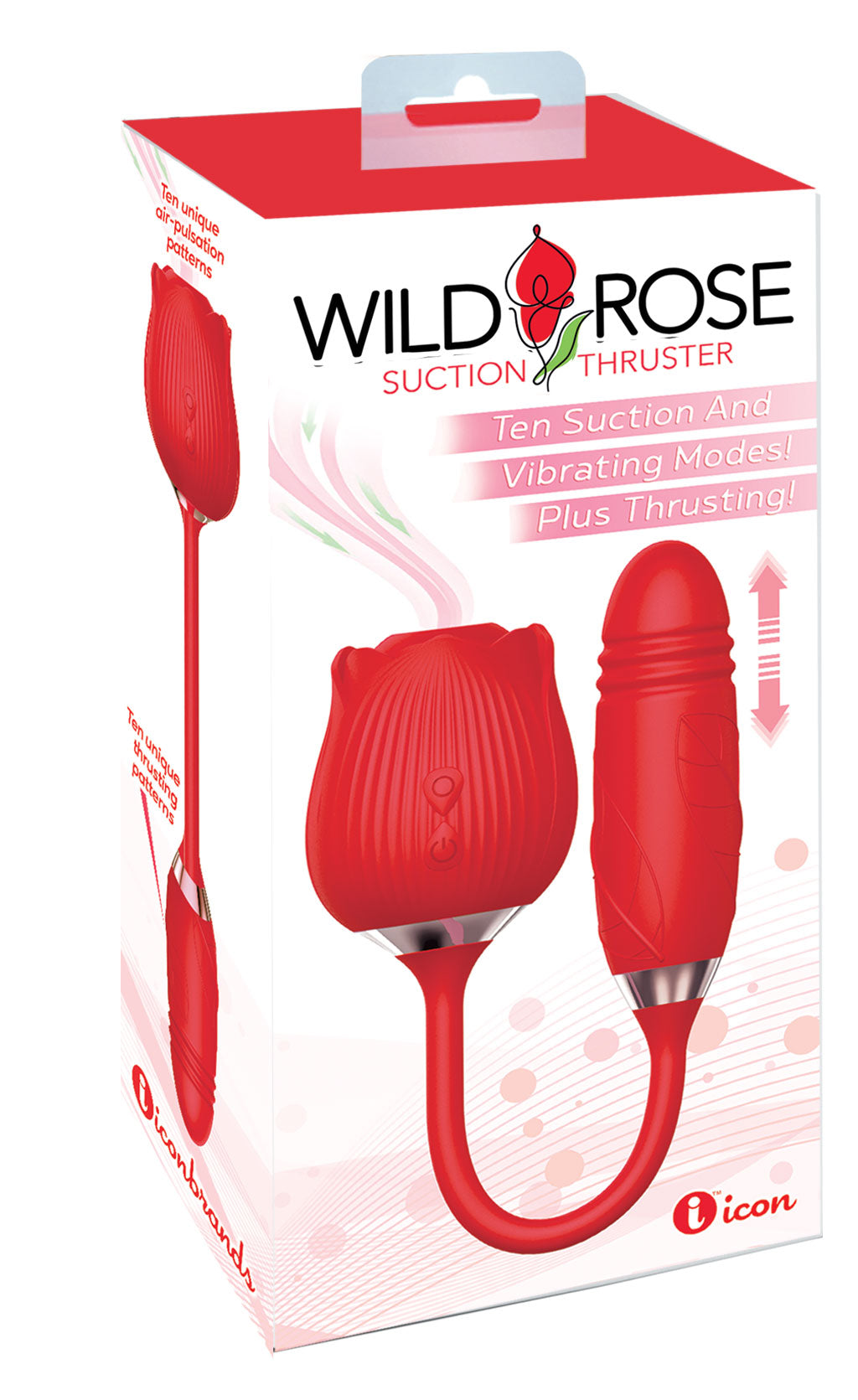 Wild Rose Suction Thruster - Red - Not Very Vanilla