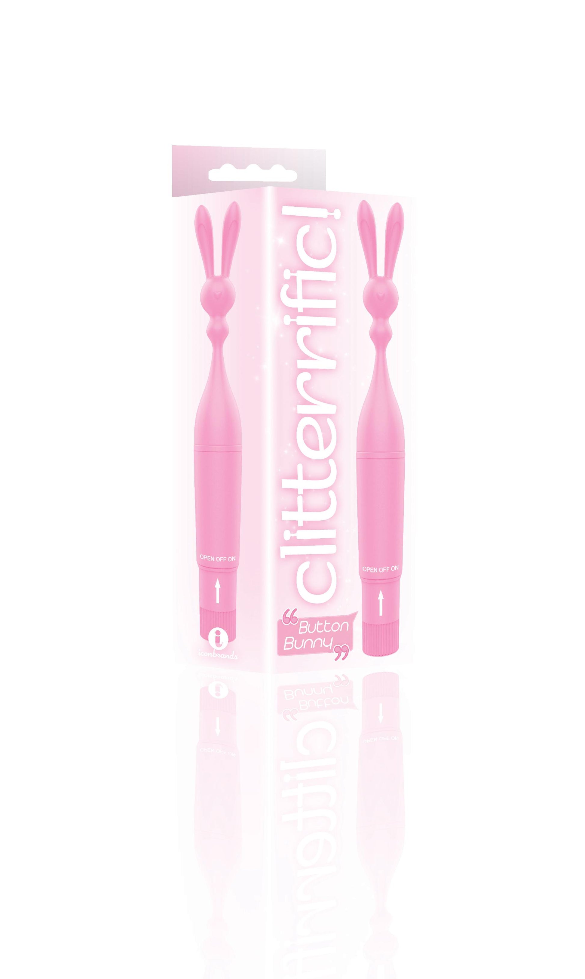 The 9's Clitterific - Button Bunny Clitoral Stimulator - Not Very Vanilla