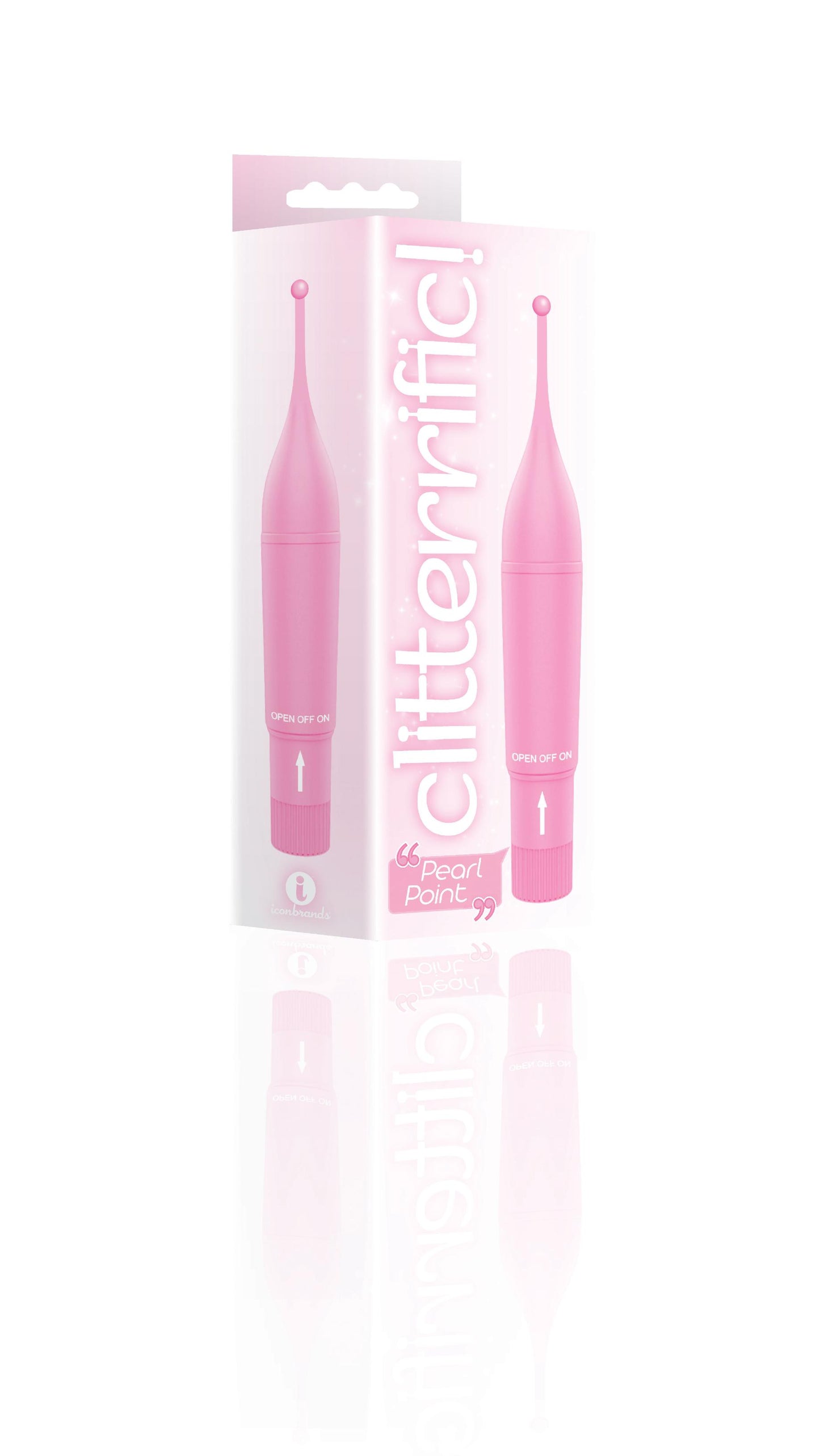 The 9's - Clitterific - Pearl Point Clitoral Stimulator - Not Very Vanilla