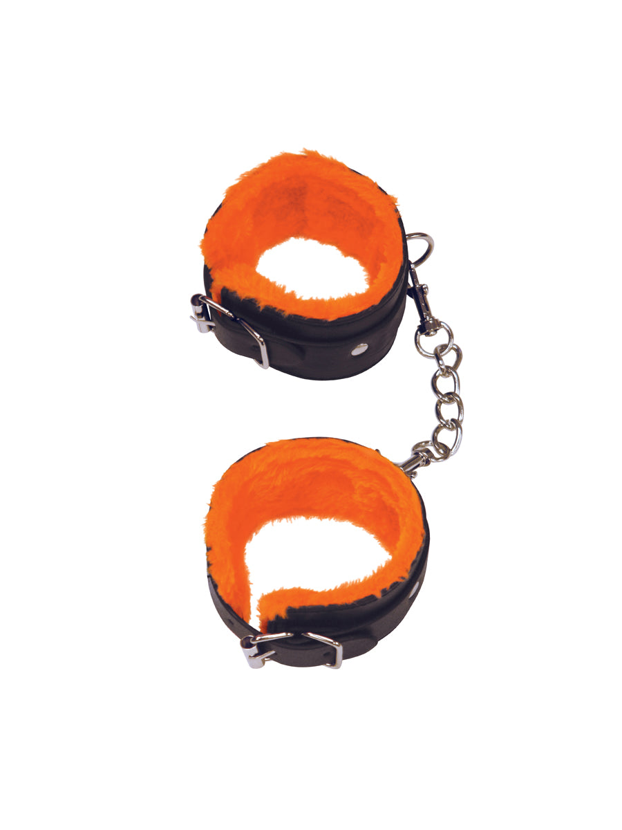 The 9's Orange Is the New Black Love Cuffs Wrist - Black - Not Very Vanilla