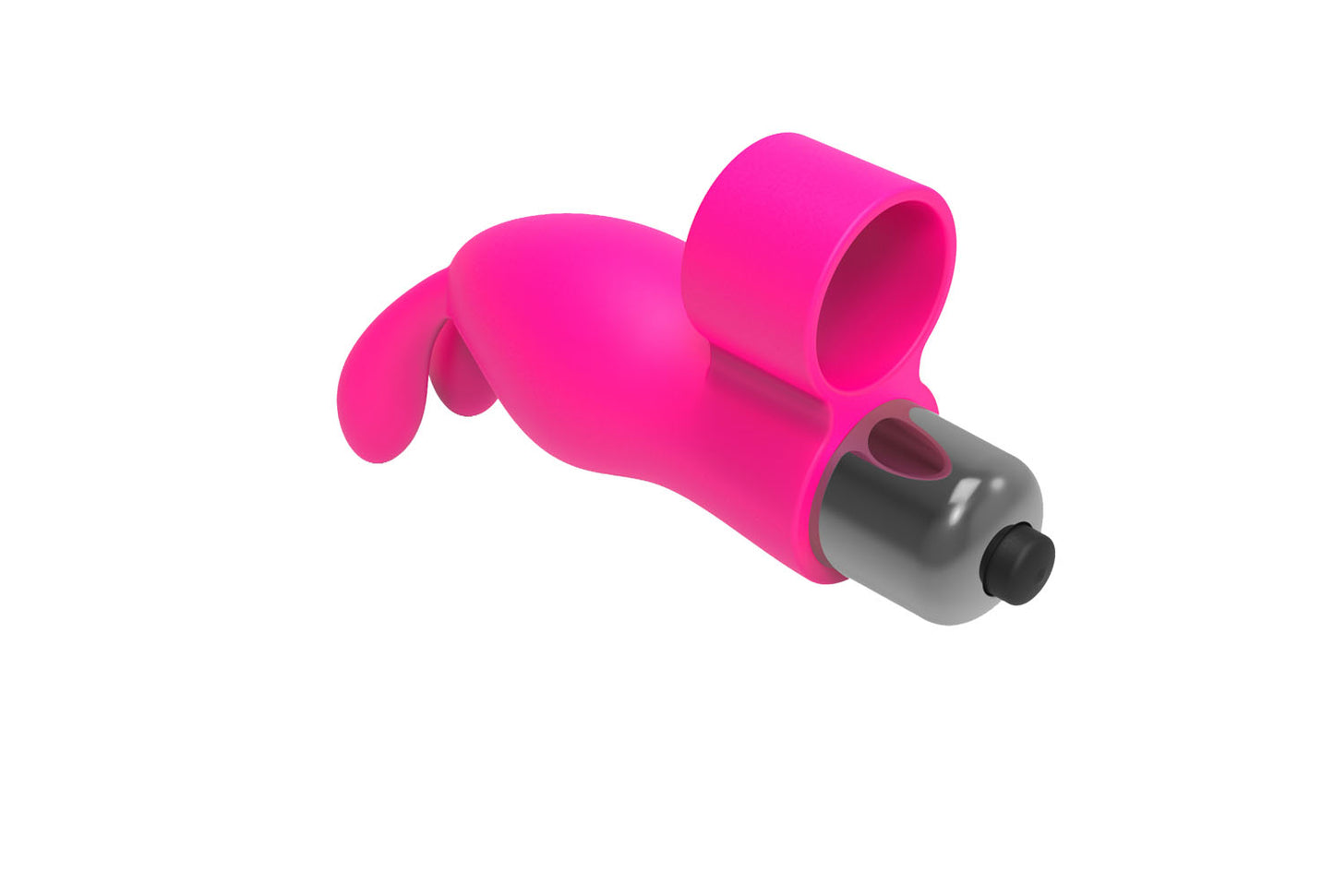 The 9's Flirt Bunny Finger Vibrator - Pink - Not Very Vanilla