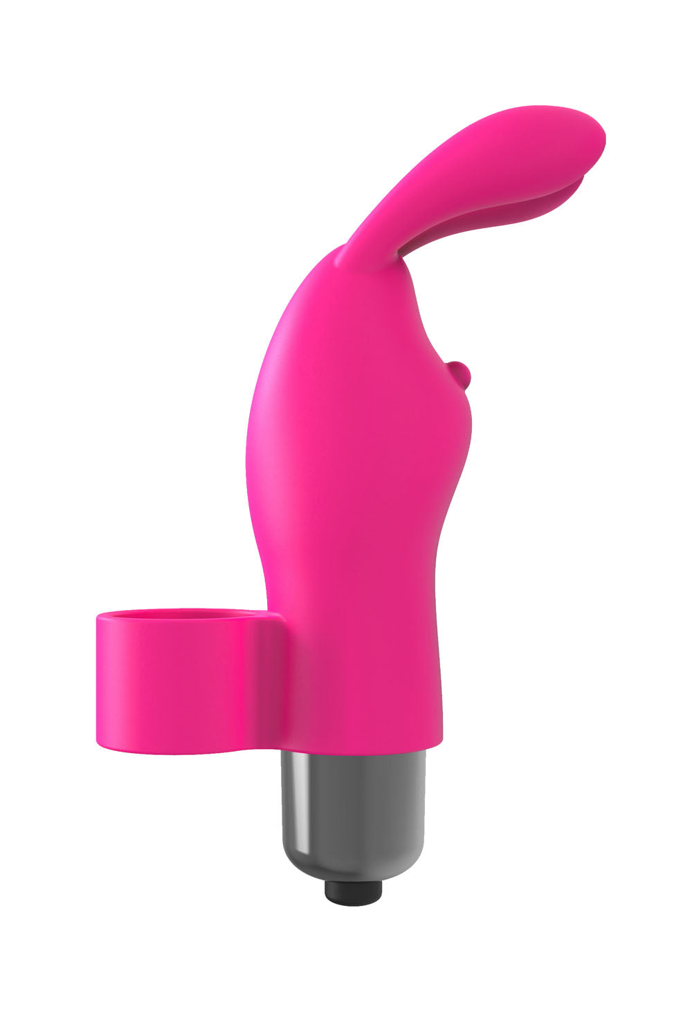 The 9's Flirt Bunny Finger Vibrator - Pink - Not Very Vanilla