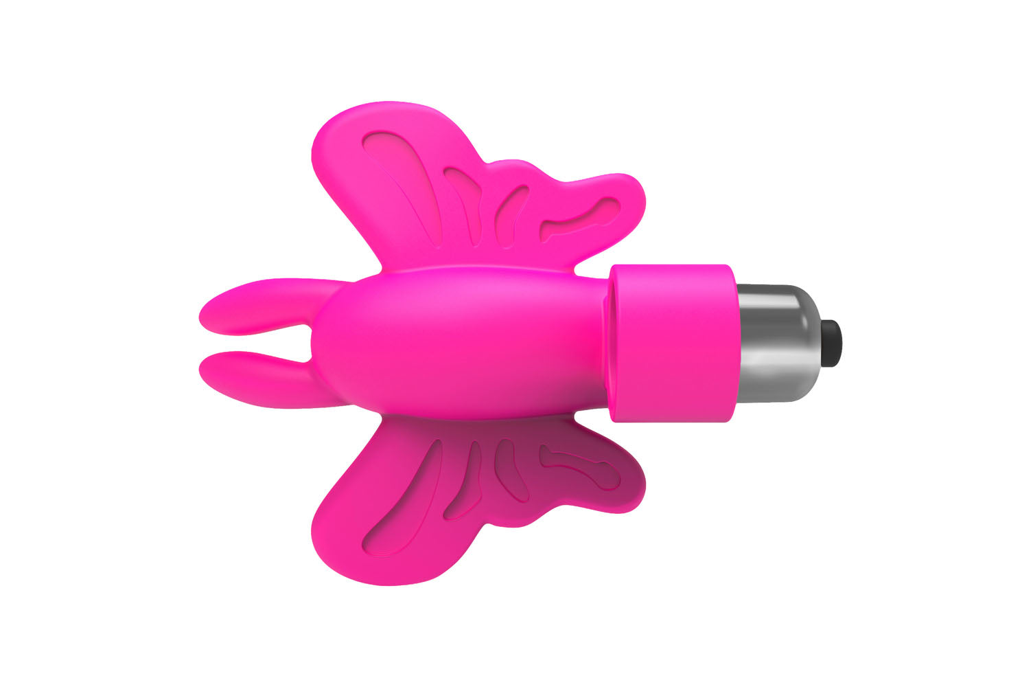 The 9's Flirt Finger Butterfly Finger Vibrator - Pink - Not Very Vanilla