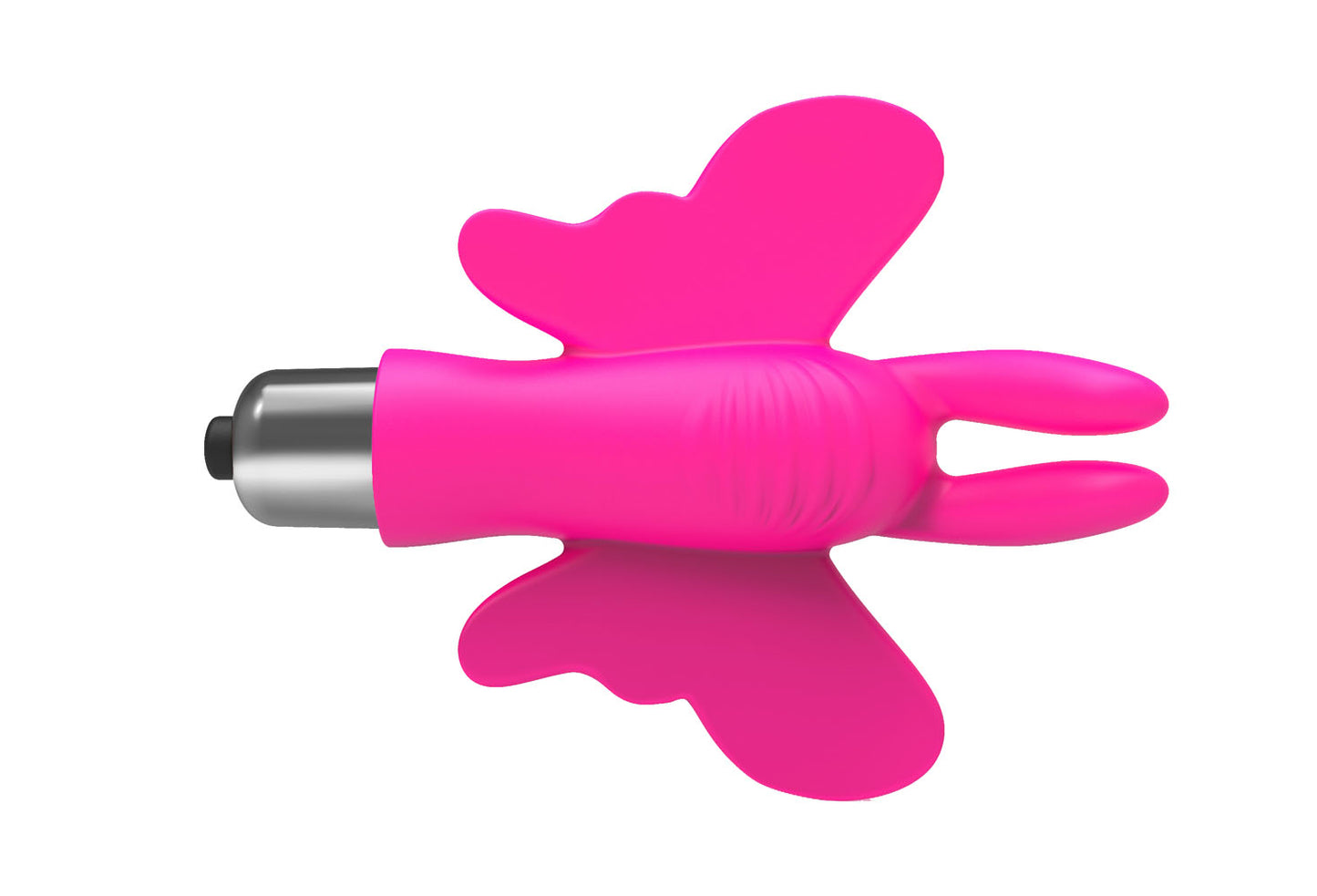 The 9's Flirt Finger Butterfly Finger Vibrator - Pink - Not Very Vanilla