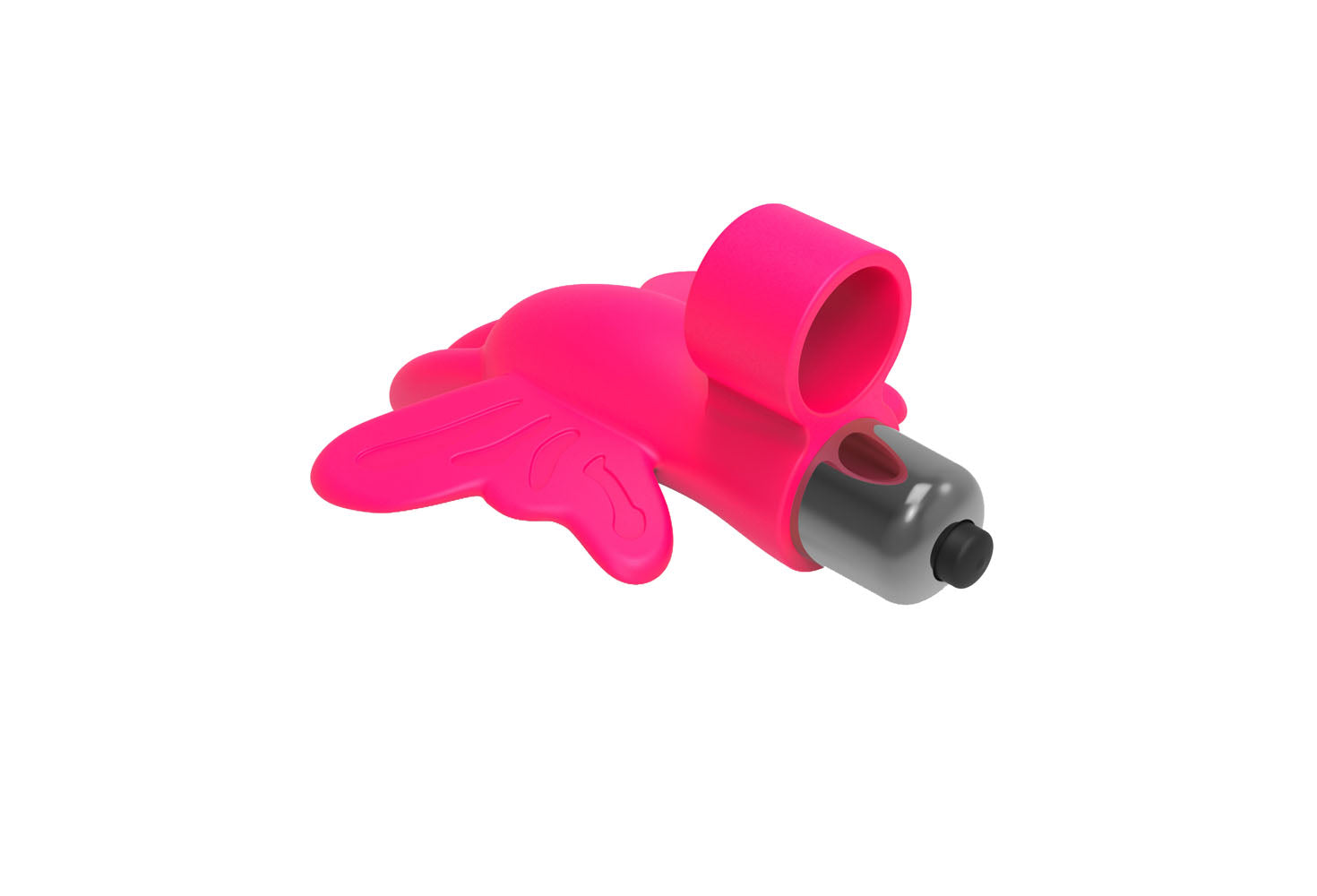 The 9's Flirt Finger Butterfly Finger Vibrator - Pink - Not Very Vanilla