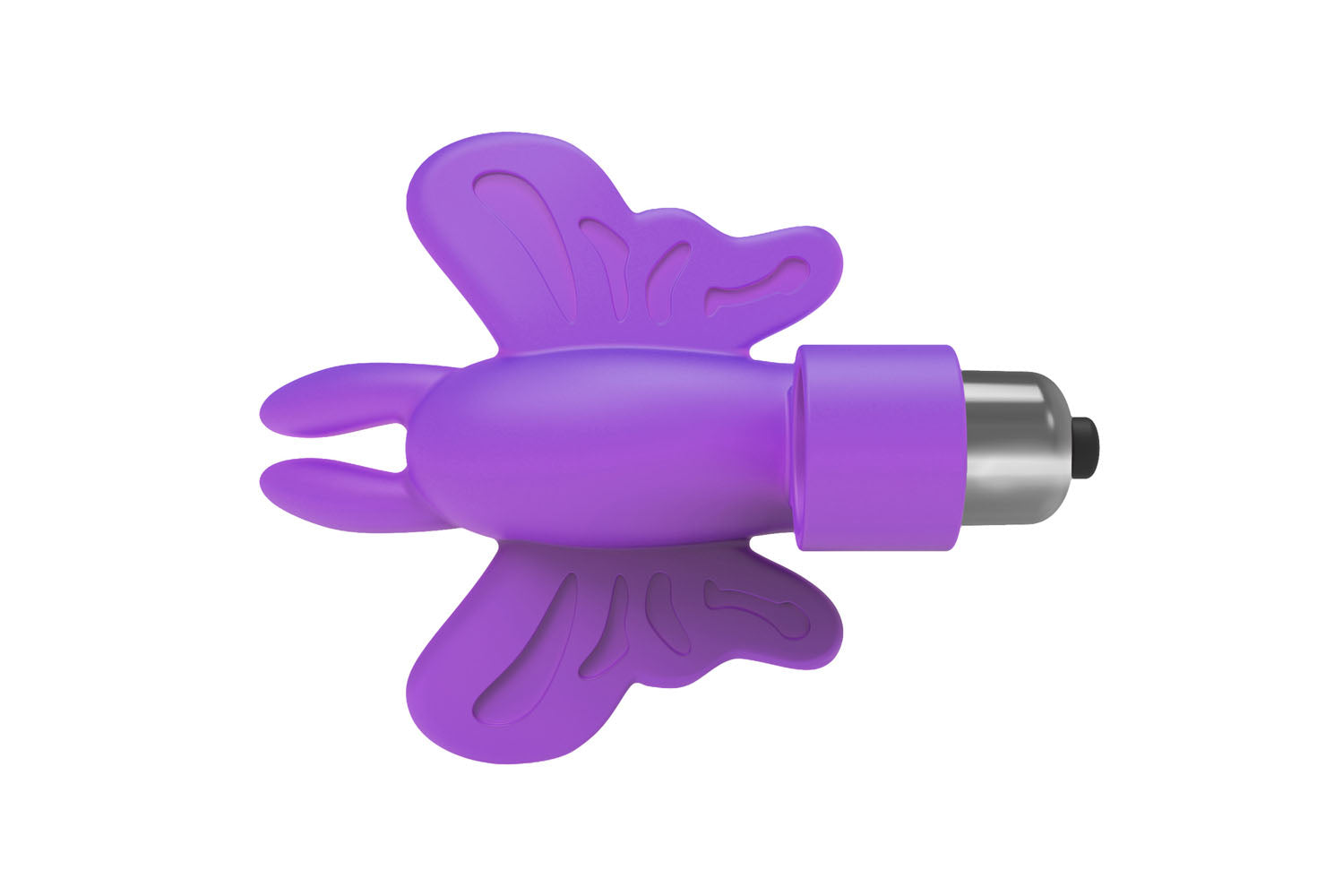 The 9's Flirt Finger Butterfly Finger Vibrator - Purple - Not Very Vanilla