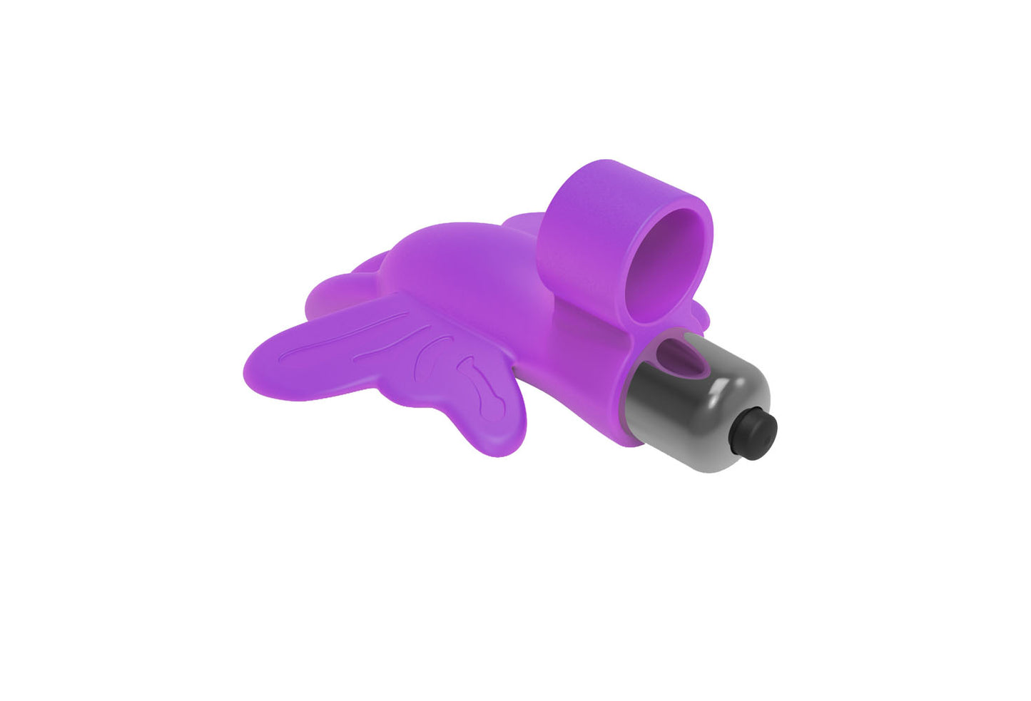 The 9's Flirt Finger Butterfly Finger Vibrator - Purple - Not Very Vanilla