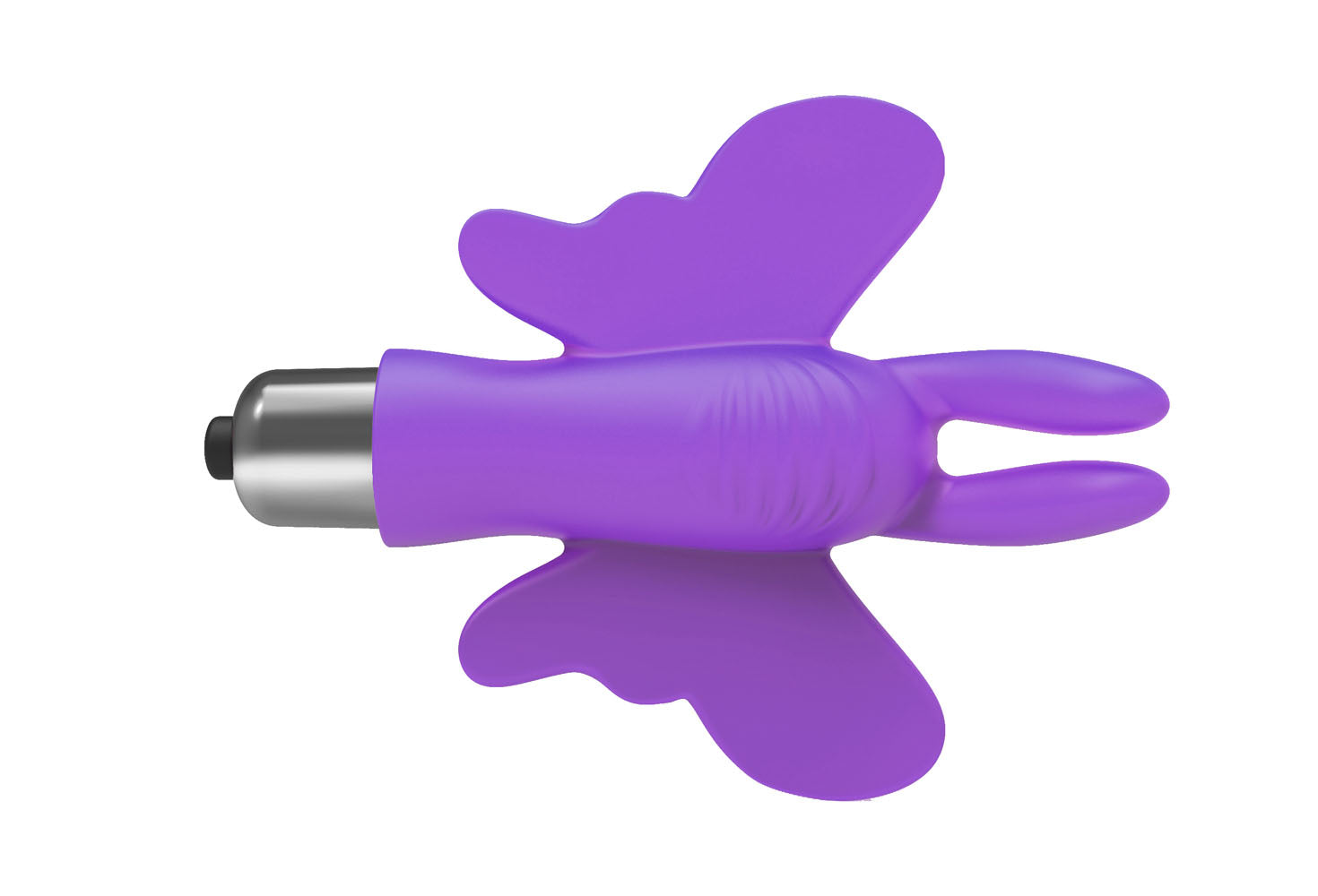 The 9's Flirt Finger Butterfly Finger Vibrator - Purple - Not Very Vanilla