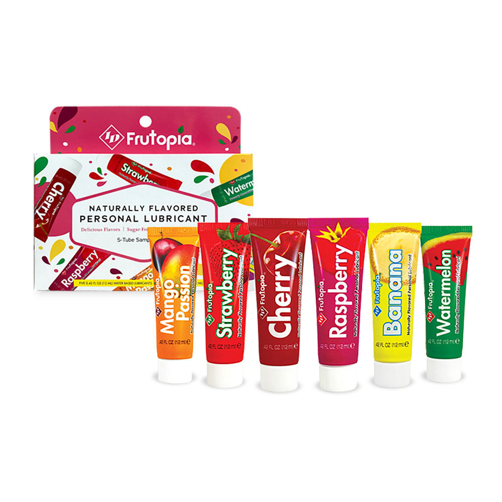 Frutopia 5-Tube Sampler Pack Assorted Flavors - Not Very Vanilla