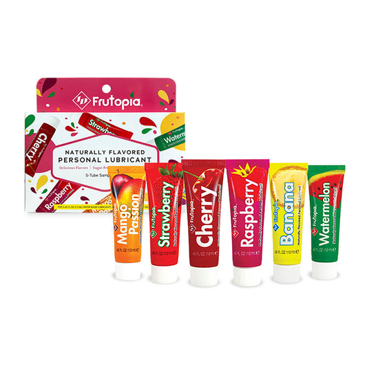 Frutopia 5-Tube Sampler Pack Assorted Flavors - Not Very Vanilla