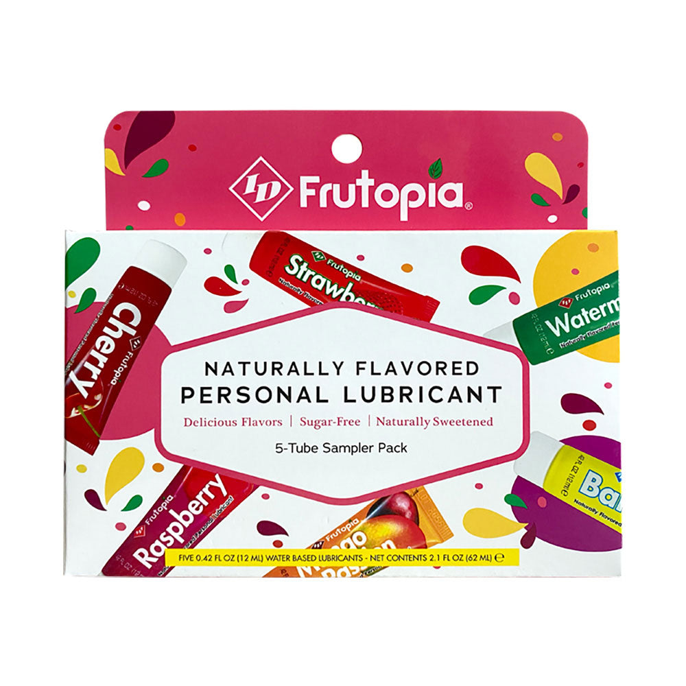 Frutopia 5-Tube Sampler Pack Assorted Flavors - Not Very Vanilla