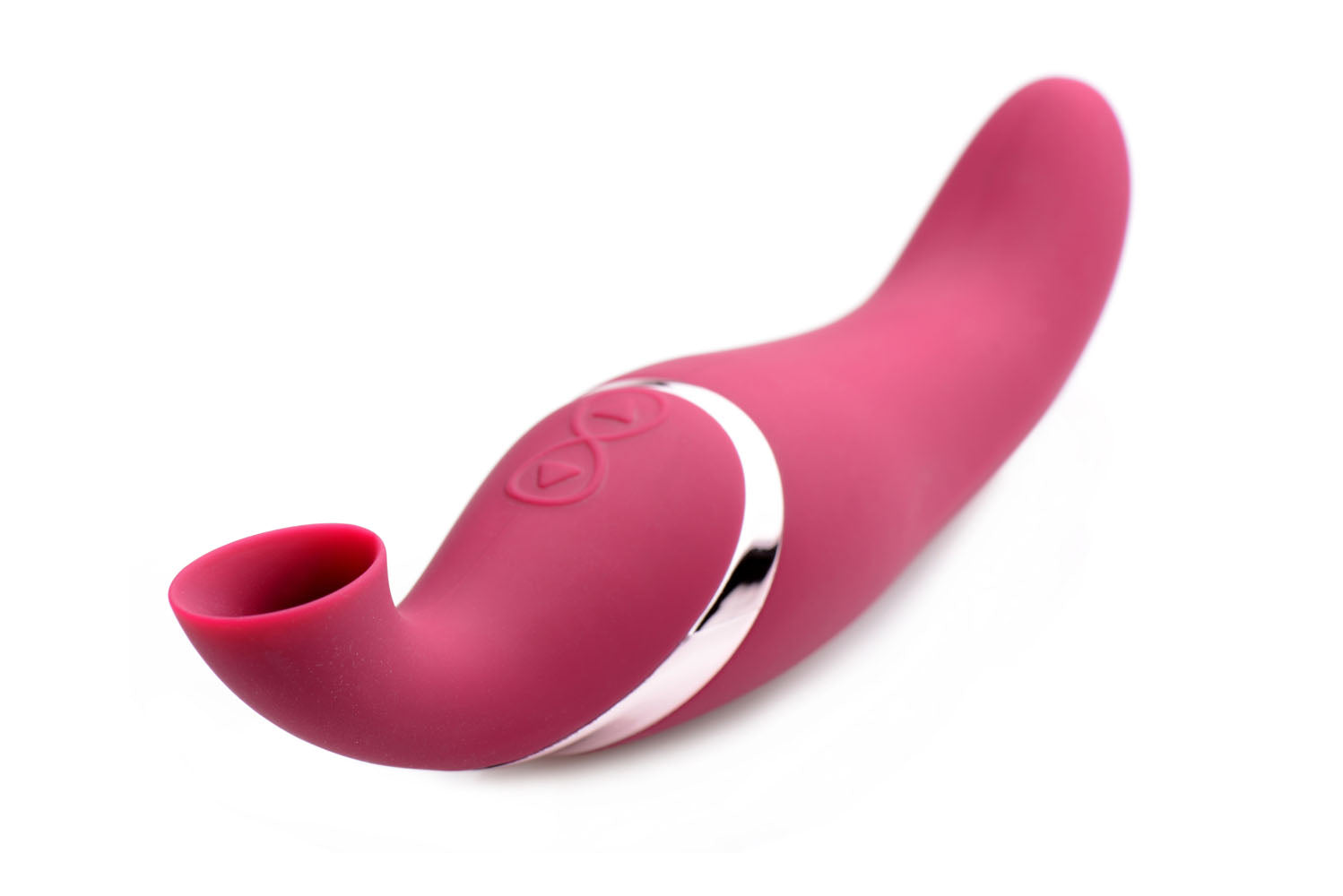 Shegasm Intense 2 in 1 Clit Stimulator - Pink - Not Very Vanilla