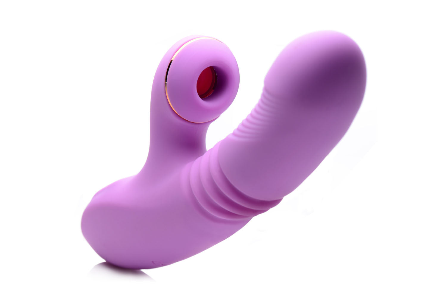 Shegasm Thrusting Suction Rabbit - Purple - Not Very Vanilla