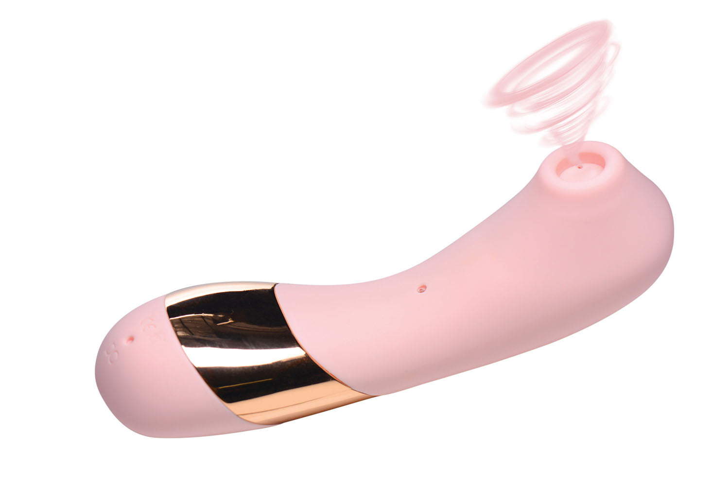 Shegasm Tickle Tickling Clit Stimulator With Suction - Pink - Not Very Vanilla