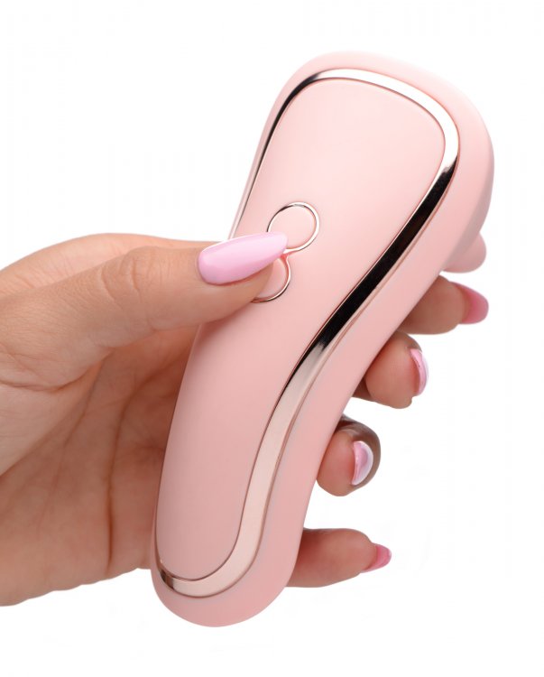 Vibrassage Fondle Vibrating Clit Massager - Pink - Not Very Vanilla