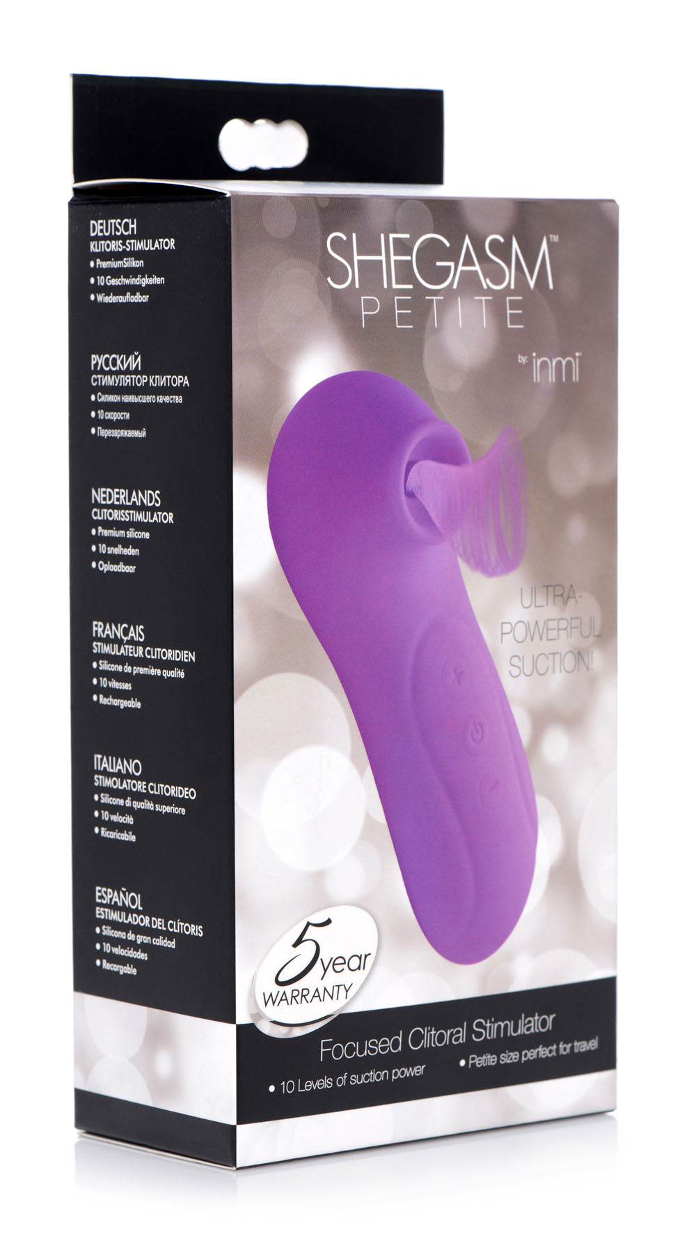 Shegasm Petite Focused Clitoral Stimulator - Purple - Not Very Vanilla