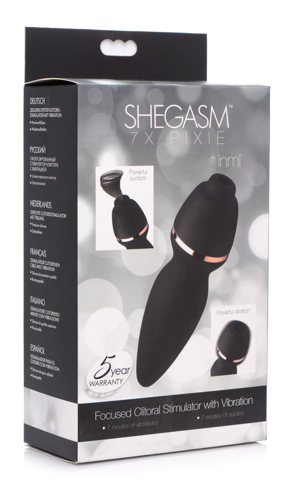 Shegasm 7x Pixie Focused Vibrating Clit Stimulator - Not Very Vanilla