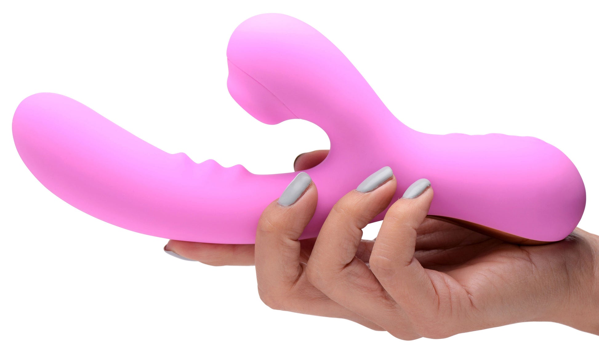 8x Silicone Suction Rabbit - Pink - Not Very Vanilla