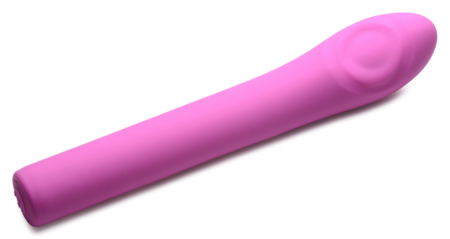 5 Star 9x Pulsing G-Spot Silicone Vibrator - Pink - Not Very Vanilla