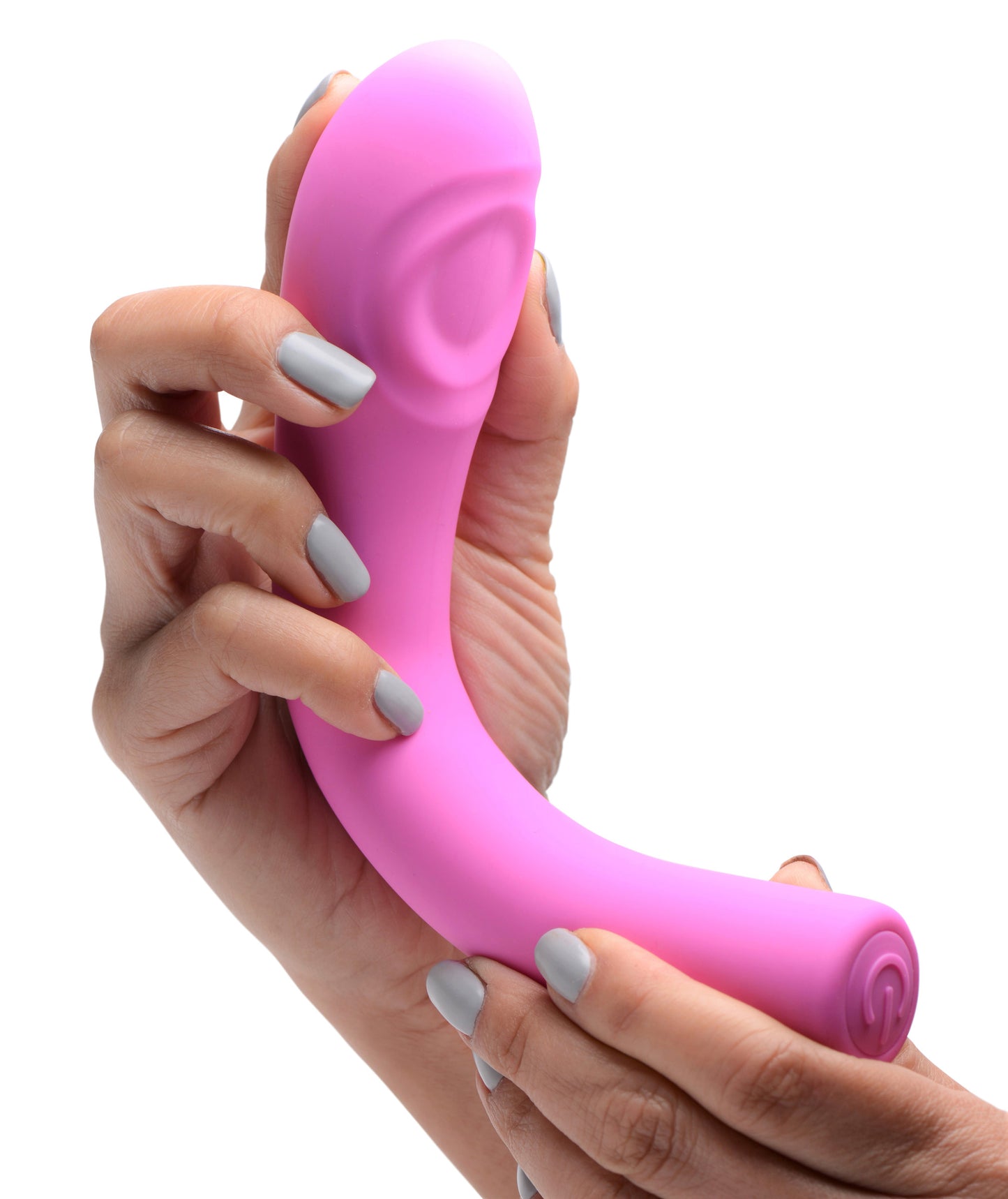 5 Star 9x Pulsing G-Spot Silicone Vibrator - Pink - Not Very Vanilla