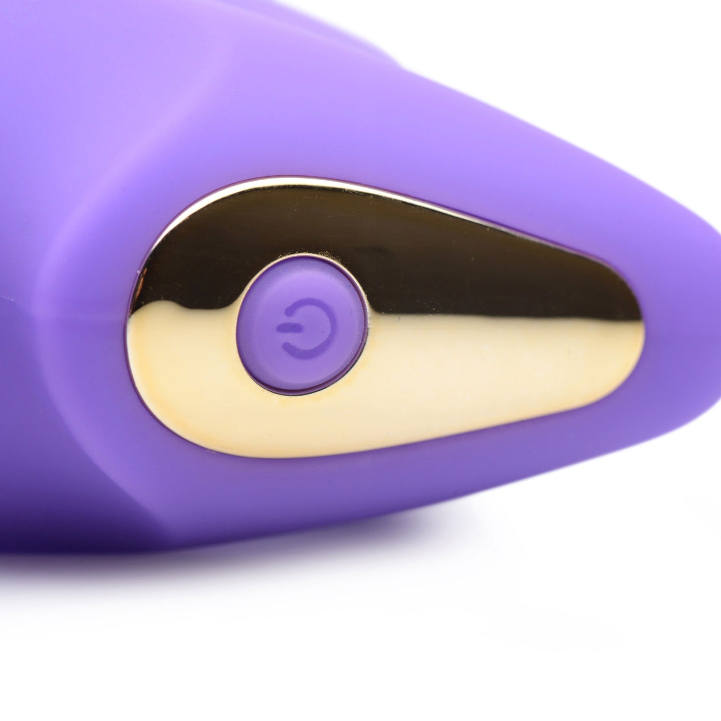 10x G-Tap Tapping Silicone G-Spot Vibrator - Purple - Not Very Vanilla