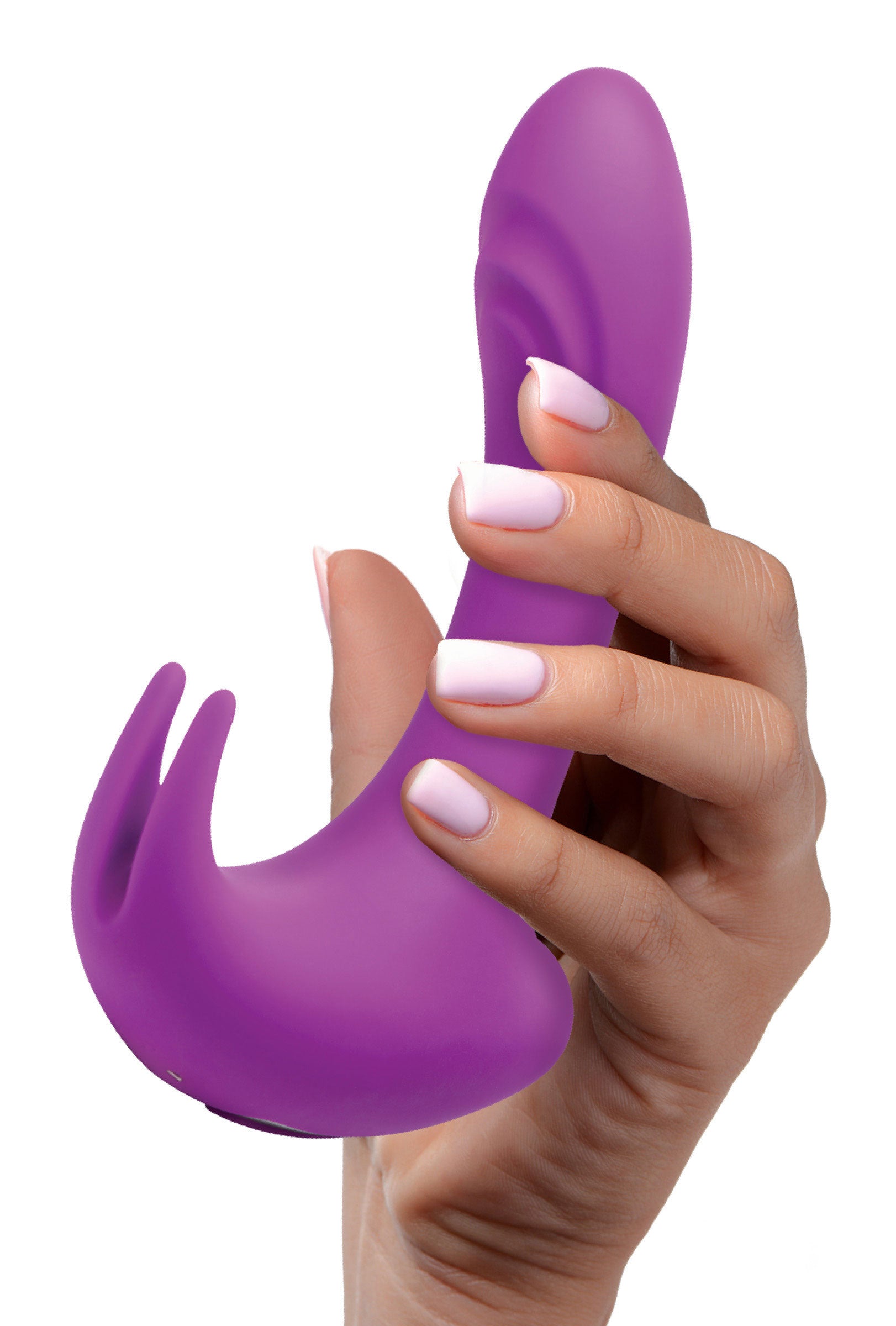 12x Lux Rocker Pulsing and Vibrating G-Spot Rabbit - Pink - Not Very Vanilla